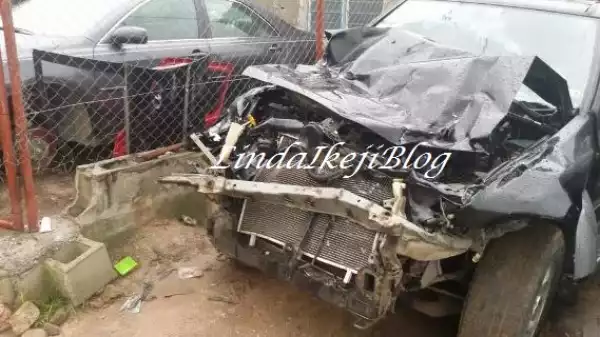 Accident: Popular Comedian, Emeka Smith Escapes Death [See Photos]